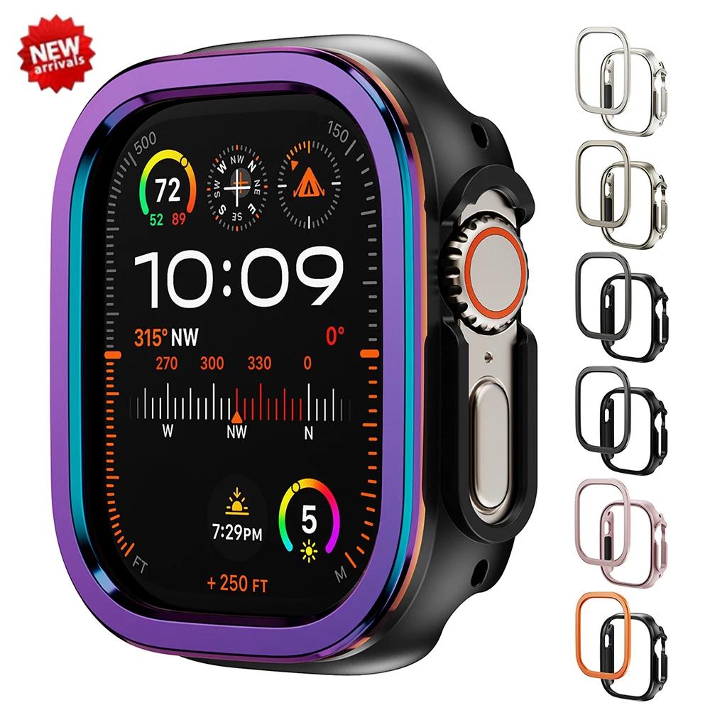 ġ ̽ ˷̴ ձ ,  Ƽ TPU Ŀ, ݼ ȣ, ̿ġ Ʈ 2 ø 9 8 7, 49mm, 45mm, 41mm